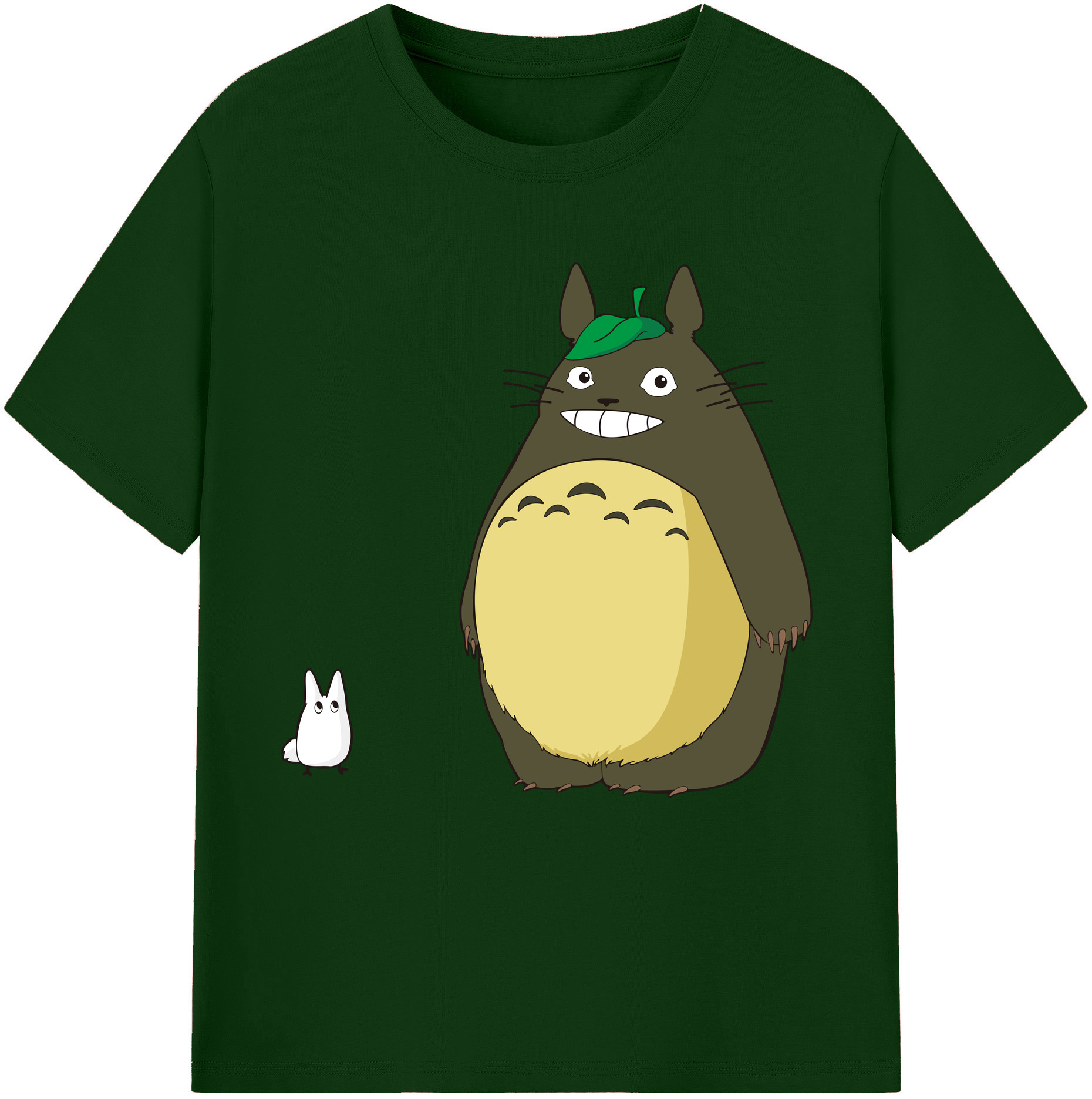 （画像用） となりのトトロ 草壁メイ 草壁サツキ My Neighbor Totoro Satsuki Kusakabe Mei Kusakabe 綿100％半袖Tシャツ（フロントプリント）